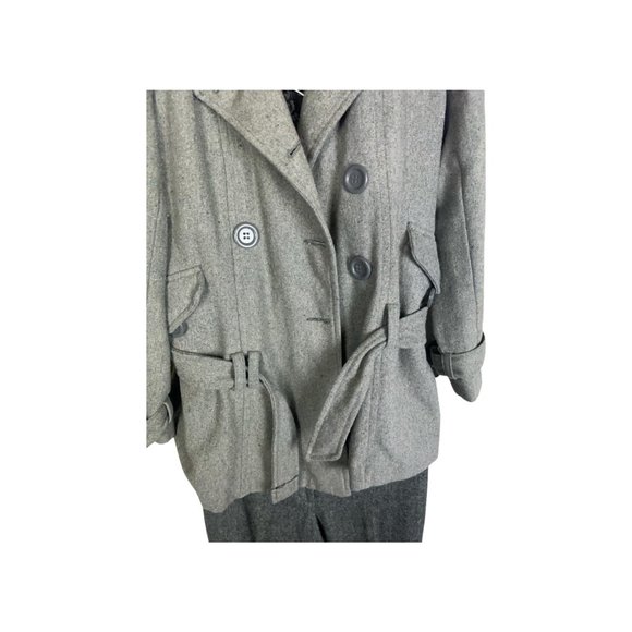 dELIA Jacket and Loft Pant Bundle, Polyester Top, Wool-Nylon Bottom, Gray, Med - Picture 3 of 12